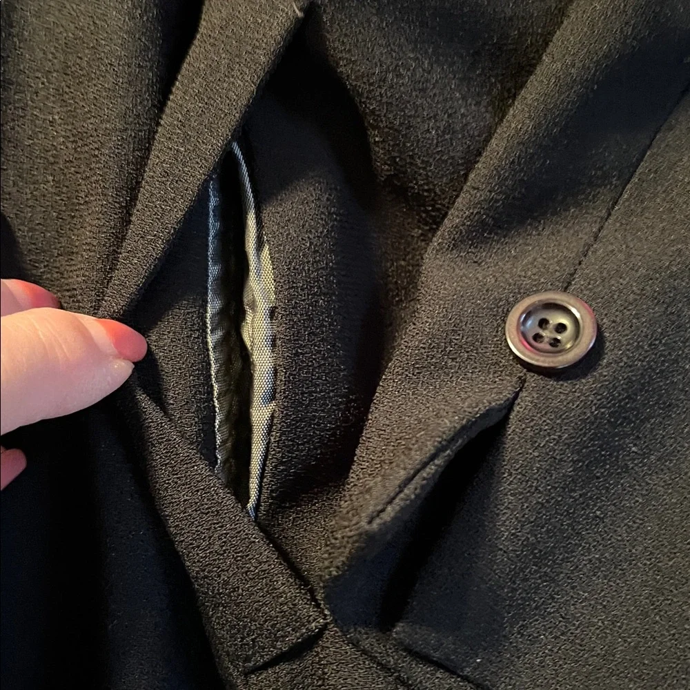 Vintage Bebe Long Blazer Y2K Black Blazer - Picture 4 of 14